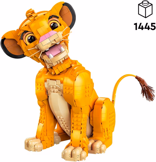 Simba, the Young Lion King (43247), LEGO Disney Classic Construction Bricks - Image 3