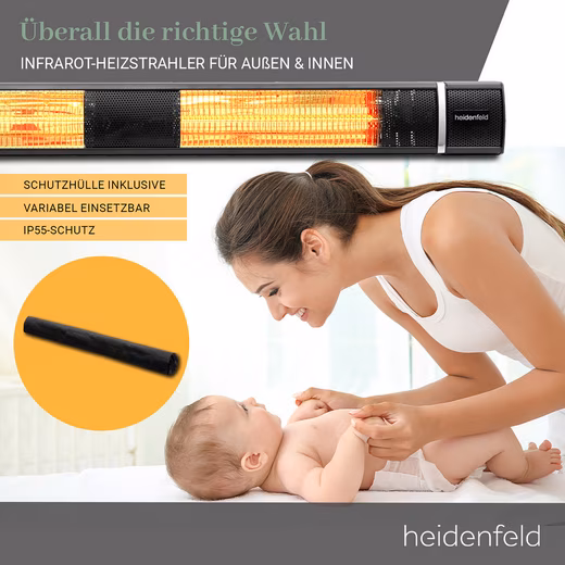 Terrace heater IH110, 3 levels up to 3,000 watts, 3 years warranty - Image 5