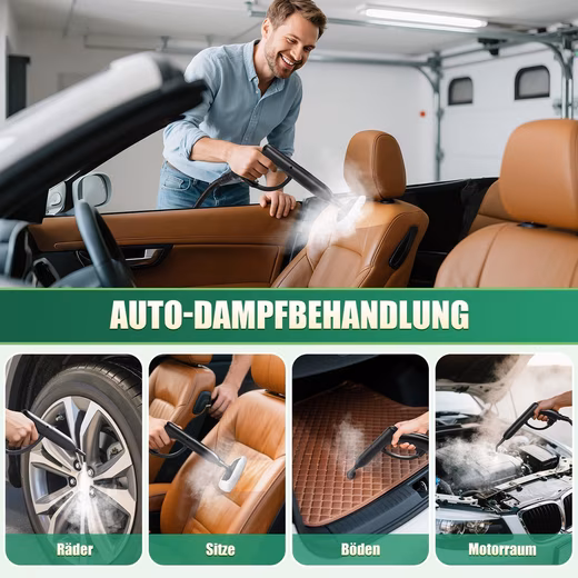 Steam cleaner Steam pressure:4 bar,Power:2000 W,Tank:Max 2 L,Usage time:40 minutes - Image 7