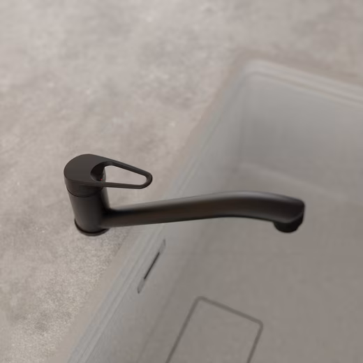 Kitchen faucet Tenerife 180° swivel range, quiet mixing nozzle - Image 2