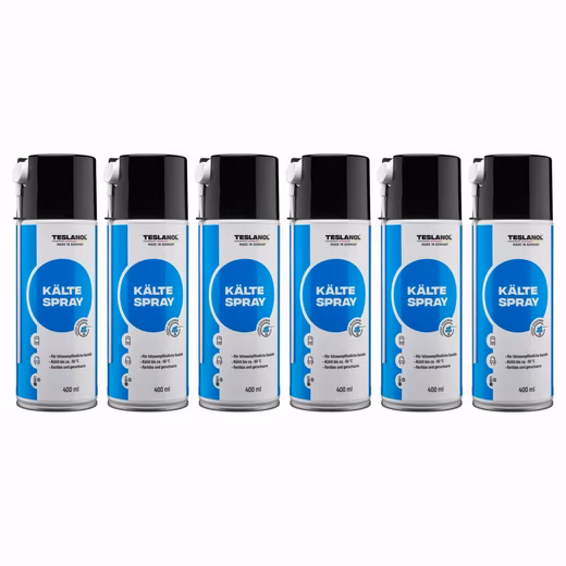 Refrigerant TESLANOL 26034 Cooling Spray T71, 400 ml, 6 pieces