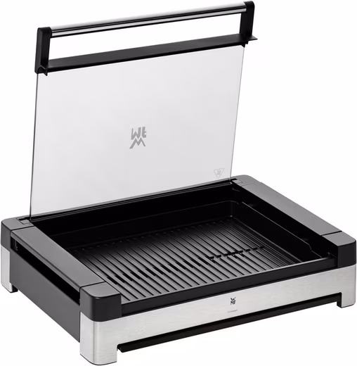 LONO table grill with glass lid