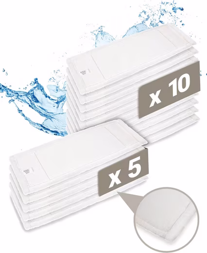 Mop 5X Professional Mop 40cm with Fringes – Made of 100% robust microfibre