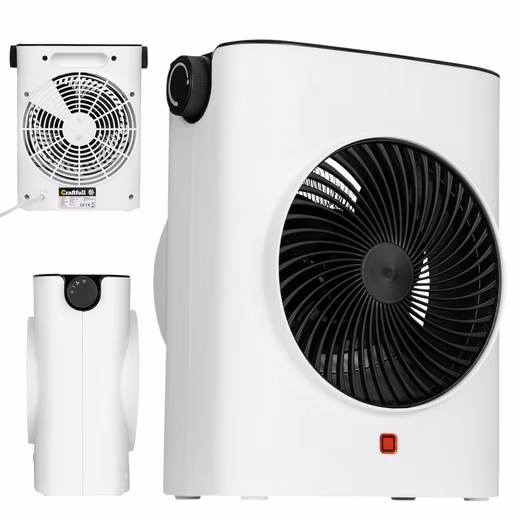 Fan heater electric heater HL100 incl. 3 year warranty - overheating protection