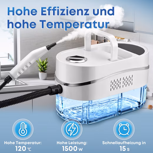Steam Cleaner Handheld,1200ml Tank,Steam Cleaner for Everything,Handheld Steam Cleaner - Image 2