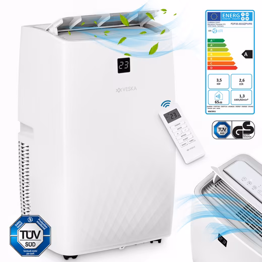 Portable air conditioner 12000 BTU/h - 3500 Watts - Image 4
