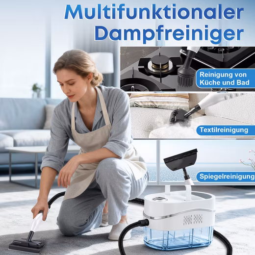 Steam Cleaner Handheld,1200ml Tank,Steam Cleaner for Everything,Handheld Steam Cleaner - Image 4