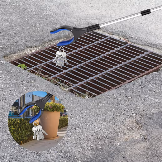 Gripper Gripper Gripper for Seniors Aluminum Foldable Gripper with Magnetic Tips - Image 5