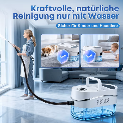 Steam Cleaner Handheld,1200ml Tank,Steam Cleaner for Everything,Handheld Steam Cleaner - Image 7