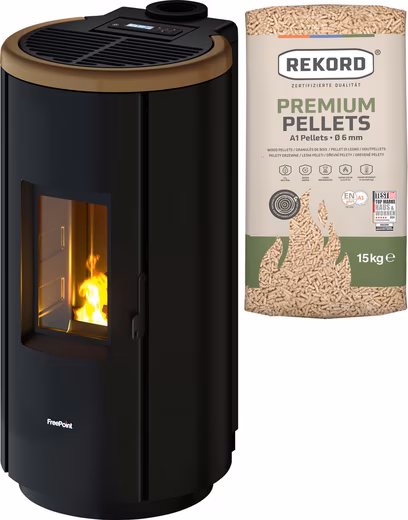 Chrome 7 pellet stove