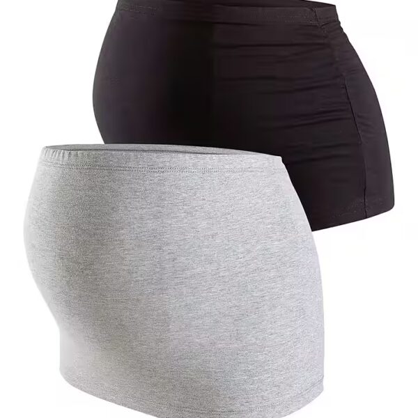 Maternity set, 2-pack belly bands for pregnancy and breastfeeding