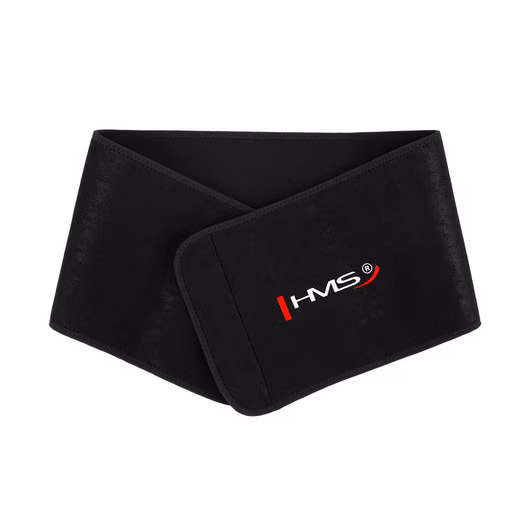 Abdominal and back support belt, abdominal bandage, black, training belt, body shaper, support belt Slimming belt
