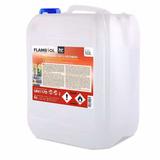 Bioethanol 10 L FLAMBIOL® Bioethanol 100% High Purity 10 l, (1-pc)