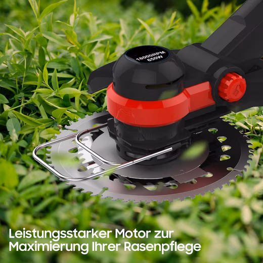 Electric brush cutter FY9099 grass cutter set, with 21V/2Ah battery and charger - Image 8