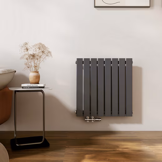 Radiator Single Layer Flat Horizontal Design Panel Radiator Height: 63cm