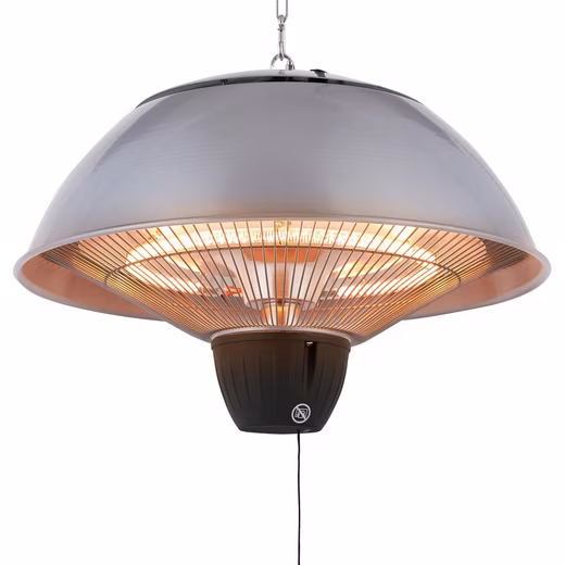 Radiant Heater Ceiling Radiant Heater Infrared 1500W, Pull Switch, IP34