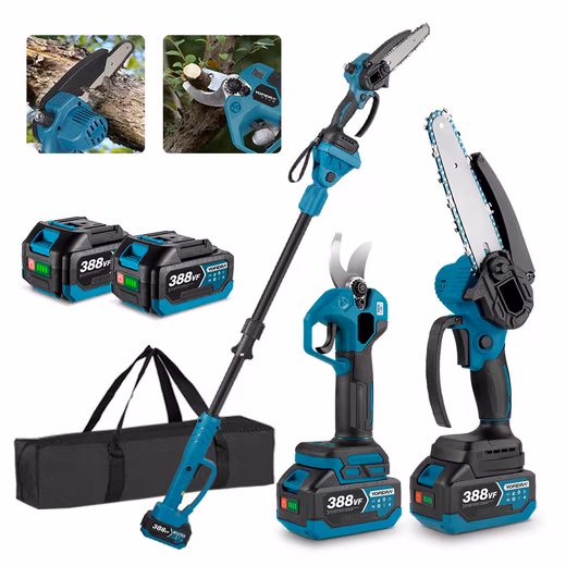 Cordless Pruner 3-in-1 Brushless Electric Telescopic Pruner Pruner Pruning Saw Pruning Shears