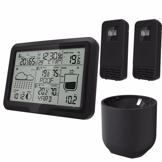 Climate Meter Miraval Design Wireless Weather Station
