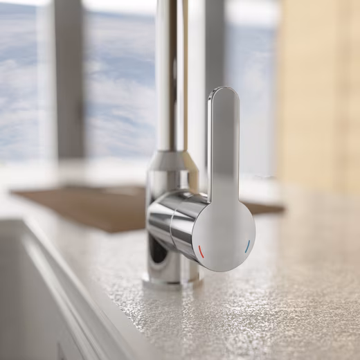 Kitchen faucet Mallorca 180° swivel range, quiet mixing nozzle - Image 7