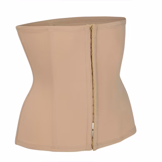 Waist shaper 4078 Figure-shaping body shapewear belt with hook and eye closure