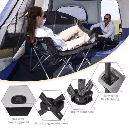 Camping Chair Camping Chair Sofa Duo Deluxe Double - Image 7
