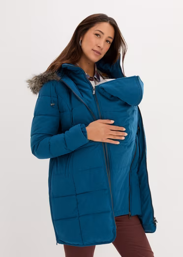 Maternity jacket Padded warm winter jacket 3-in-1 warm maternity and carrying function
