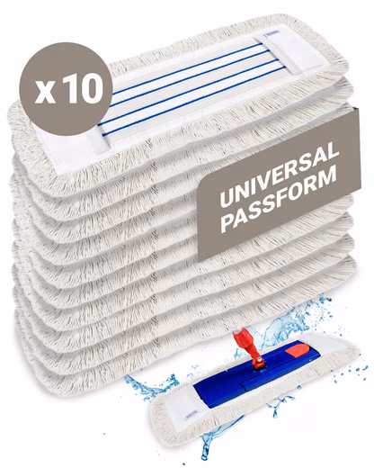 Mop 10x 40cm Professional Cotton/Microfibre Mix - Mop
