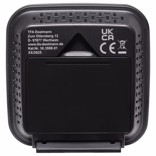 TFA Dostmann 30.3908.01 ID-A0 Indoor Weather Station with Wireless Thermo-/Hygro Sensor (868 MHz) TFA Dostmann 30.3908.01 ID-A0 Indoor Thermo-/Hygro Sensor Wireless 868 MHz Weather Station - Image 2