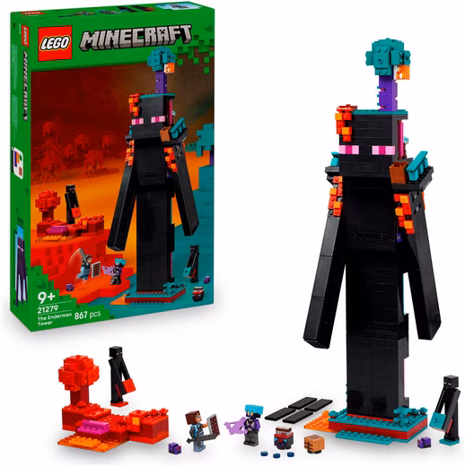 The Enderman Tower (21279), LEGO Minecraft construction bricks