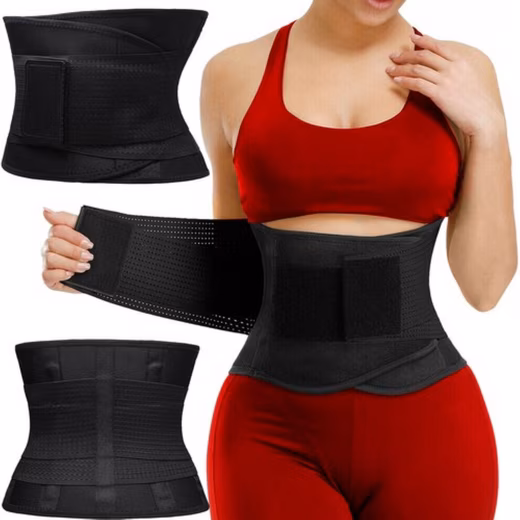 ShapeMaster Neoprene Abdominal Slimming Belt – The XXL Corset Belt (Waist circumference: 75–95 cm, slimming belt set, 1x neoprene waist belt) Comfortable, versatile, individually adjustable, high-quality