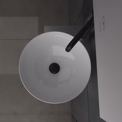 Countertop washbasin ceramic washbasin on stainless steel box - Mini washbasin - Image 4