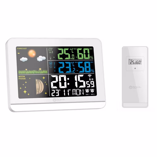 Climate Meter Miraval Weather Station Colour Display