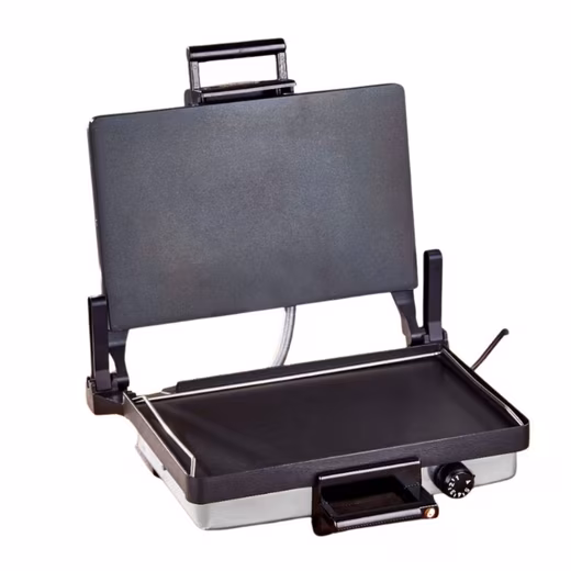 Silex® contact grill Foldable, top and bottom heat, sandwich grill, 2000 watts - Image 2