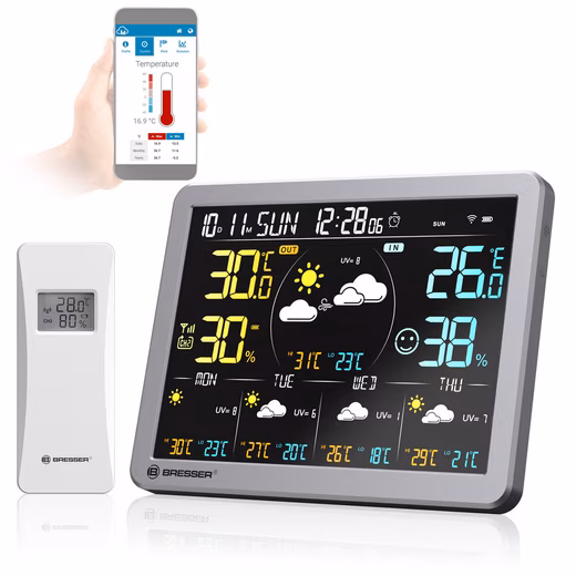 BRESSER Smart Weather Station 4CAST SG BRESSER Smart Weather Station 4CAST SG Weather Station