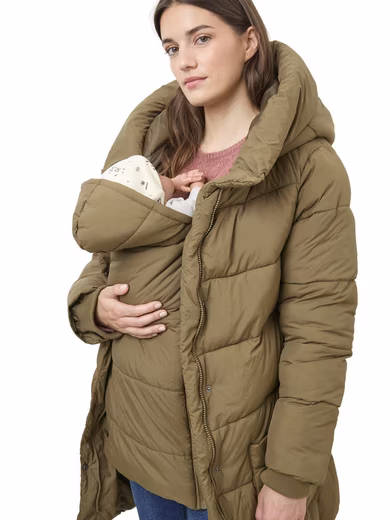 Maternity coat 2-in-1, Large Hood