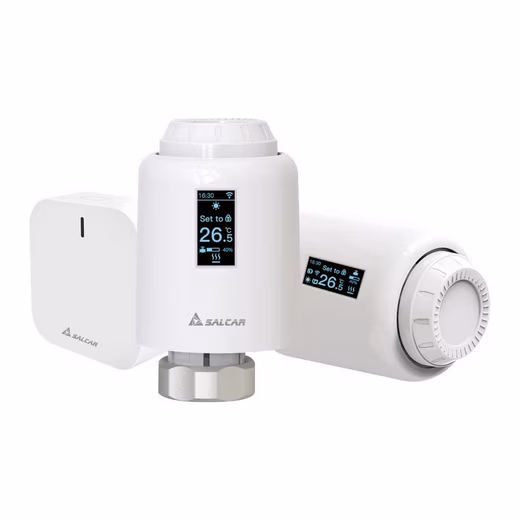 Smart radiator thermostat with OLED display, Tuya ZigBee Smart Radiator