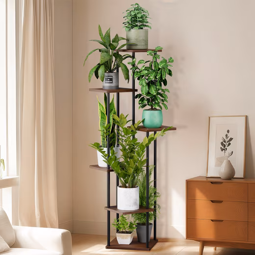 Indoor flower stand/plant stand, 6 tiers, plant shelf/flower ladder
