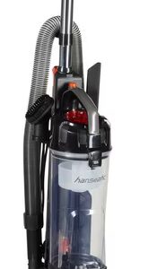Brush vacuum cleaner HVUR4007BMC empties at the touch of a button, free-standing function, 400 W