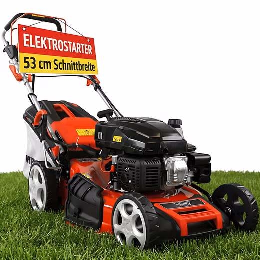 Petrol lawnmower 554 SXE 5in1 with wheel drive and electric start