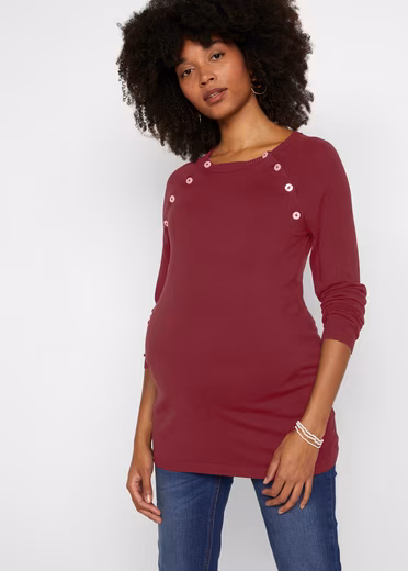Nursing sweater