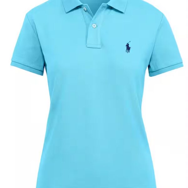Women's Polo Shirt, Pony Blouse, Classic Fit