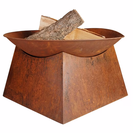 Fire bowl fire pit Pueblo 57x33cm garden rust look terrace