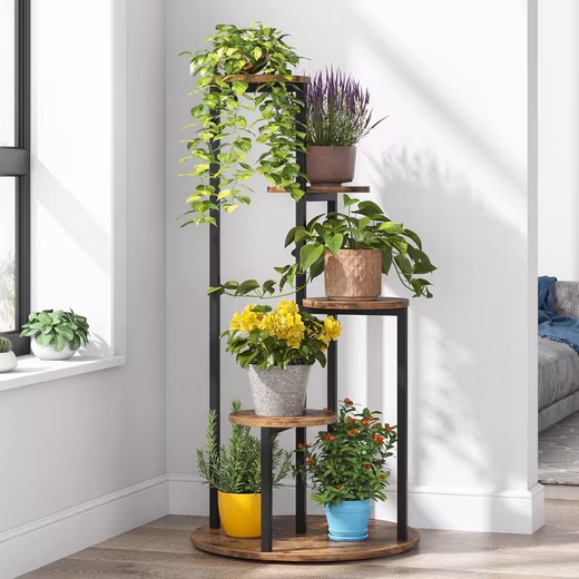 Indoor flower stand/plant stand, 5 tiers