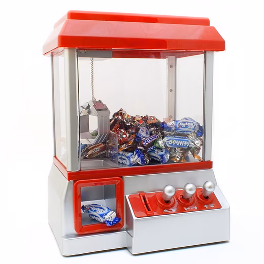 Candy Grabber Gaming Table – Candy Machine with Claw & Joystick
