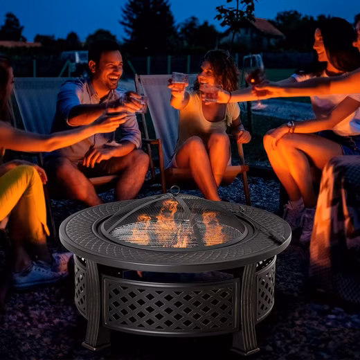 Fire bowl for garden, camping, BBQ