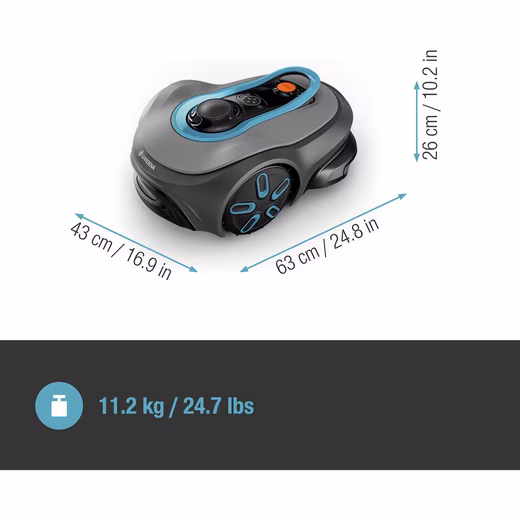 GARDENA robotic lawnmower smart SILENO free 1,200m² set - Image 3