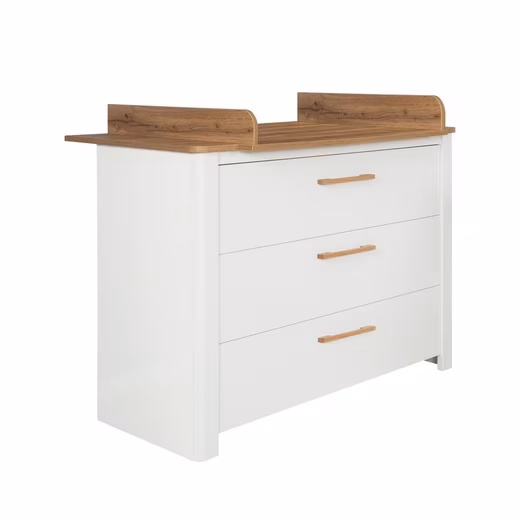 Ava changing table Wrap-around style in Artisan Oak decor - Image 2