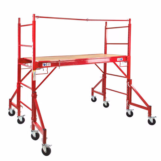 Mobile work scaffold / Construction scaffold