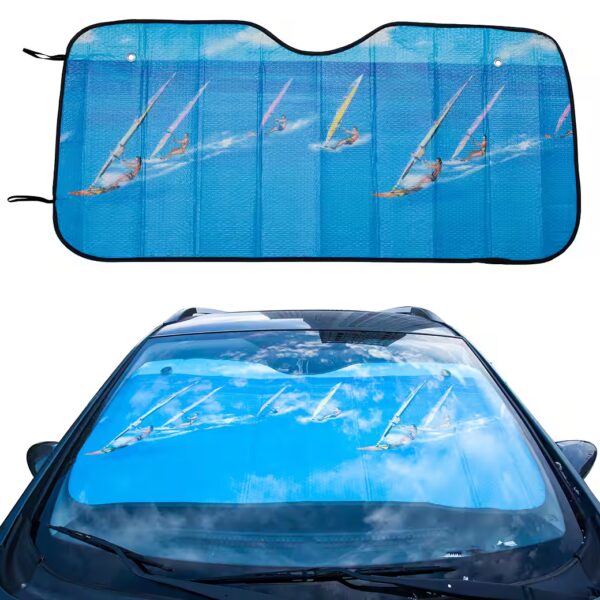 Car sunshade, windshield cover, UV sun protection, windshield cover