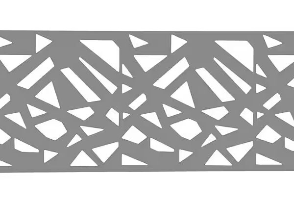 Floraworld privacy film, privacy strips, diamond decor, 201.5